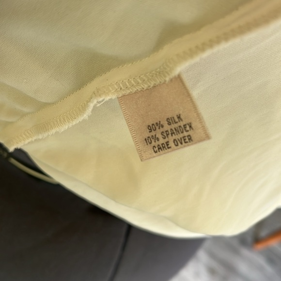 Vintage Silk Cream Blouse - Picture 6 of 9